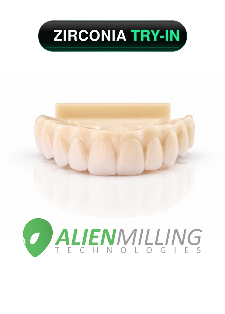 Alien Full Arch Zirconia Try-In